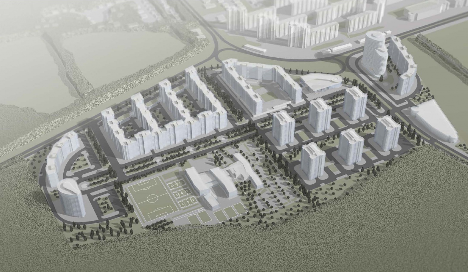 Апартаменты в Олимпийском, short-term housing rental, Россия, Рязань, микрорайон